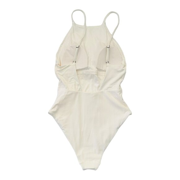Andie Women's White One Piece Swimsuit - Picture 3 of 6
